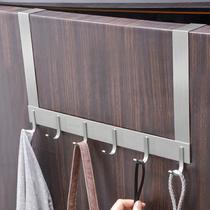 304 stainless steel non-perforated door rear non-marking adhesive hook door hanger door back type clothes hook access rack