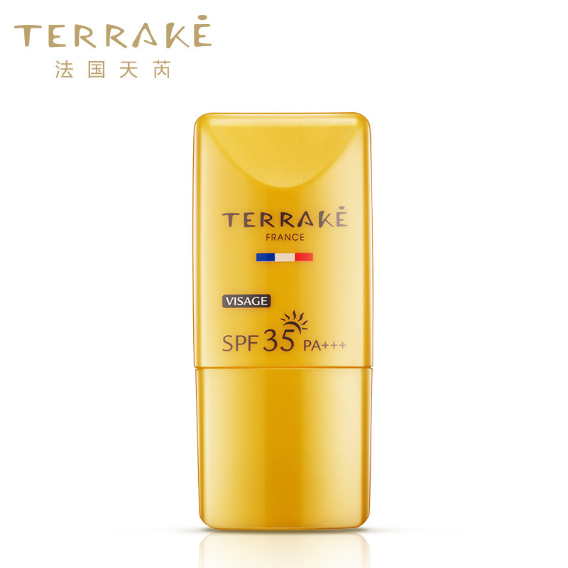 terrake法国天芮羽薄spf35多重隔离防晒乳pa隔离保湿防晒霜