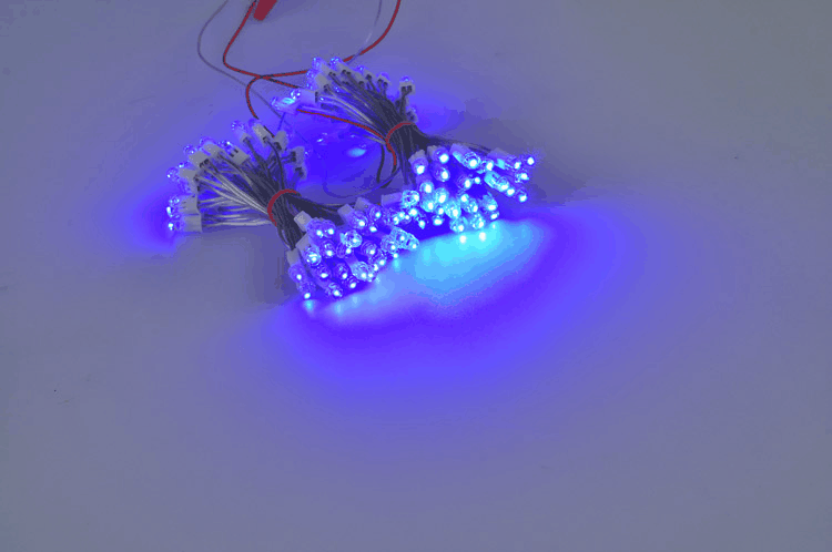 红蓝同步led专用控制器发光二极管红蓝无极灯珠灯串可