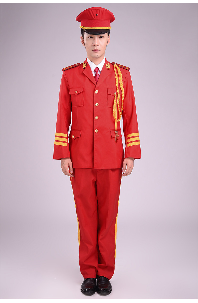 军装礼服国旗班仪仗队升旗手服装军鼓乐队制服套装演出服合唱服装