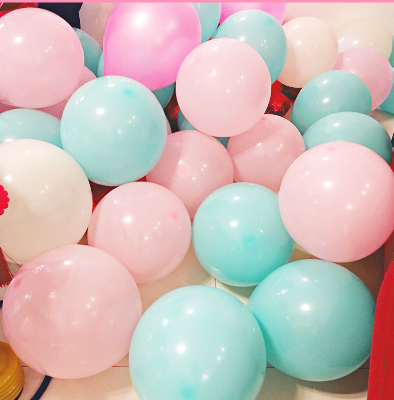 气球100个装 结婚婚礼婚房布置装饰用品儿童宝宝生日派对布置气球