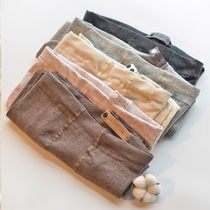 Pregnant womens leggings Spring and autumn pantyhose thin cotton foot socks wear velvet thick leggings in autumn and winter