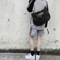 Teen Single Shoulder Bag Han Edition Teen Canvas Casual Mens Mail Bag Skew Satchel Computer Bag Lovers Bag