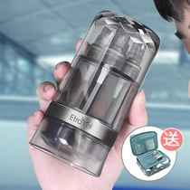 Travel bottle set alcohol disinfection spray bottle portable skin care lotion bottle face cream jar flip foam bottle Press