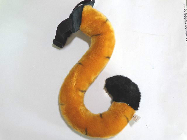 包邮 恐龙尾巴玩具布尾巴 幼儿园尾巴 软布艺 恐龙玩具 33cm-55_双氙