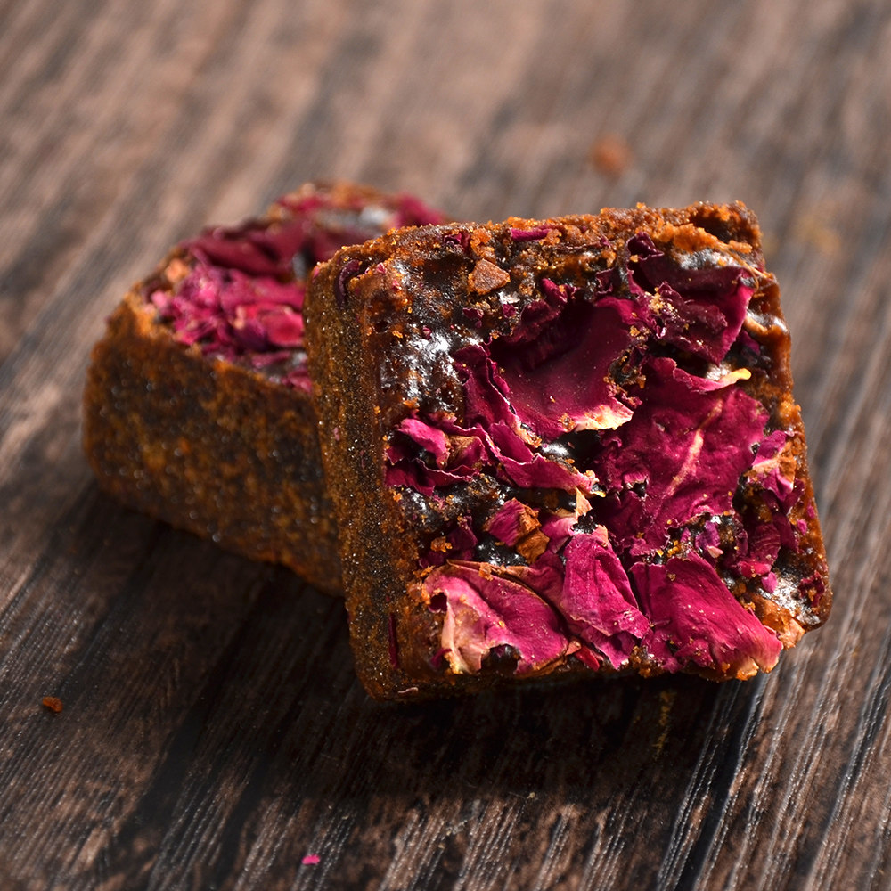 黑糖玫瑰 古法玫瑰红糖 手工黑糖广西土老红糖块 纯甘蔗月子痛经