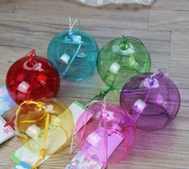 Stained glass crafts handmade materials package wind chimes Field wind retro simple hanging decoration Edo wind chimes diy