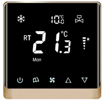 Central air conditioning floor heating two-in-one intelligent thermostat fan coil WiFi remote control panel water machine switch