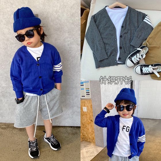 Hu Daya children's clothing boy sweater pullover children's spring wear TB style four-bar knitted cardigan jacket baby top
Hu Daya children's clothing boy sweater pullover children's spring wear TB style four-bar knitted cardigan jacket baby top