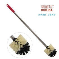 Ruilida toilet brush Long handle toilet brush decontamination cleaning brush Long hard brush can be suspended toilet toilet brush