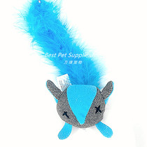 American Best Pet Pets Kitty Nightlight Toy Doll Jumpy Feather Bell Glow Interactive Puzzle