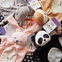 JJOVCE baby towel plush toy doll can enter baby sleeping doll hand towel
