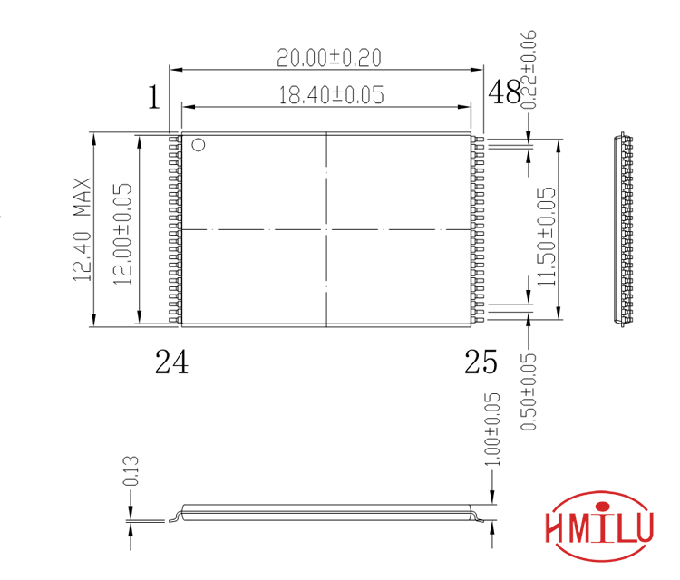 产品用途:老化座,测试座,对tsop48的ic芯片进行测试,烧录 适用封装