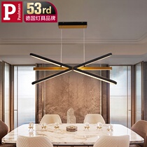 Germany Berman long table dining room chandelier atmospheric creative restaurant bar lamps postmodern Nordic lighting