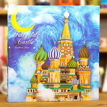 DIY album Manual baby growth souvenir book Cartoon self-adhesive album Childrens family gift