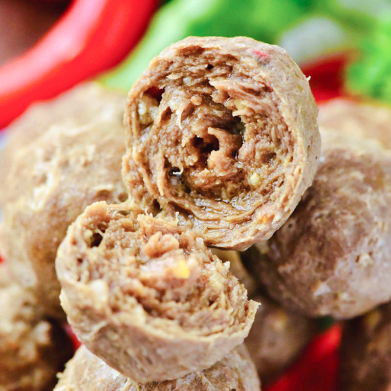 正宗潮汕手打牛筋丸汕头牛肉丸生鲜牛丸火锅食材烧烤丸子潮州组合