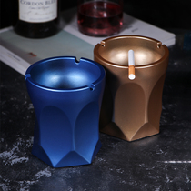 Acrylic thick drop-resistant ashtray bar KTV special Internet cafe restaurant large windproof smoke