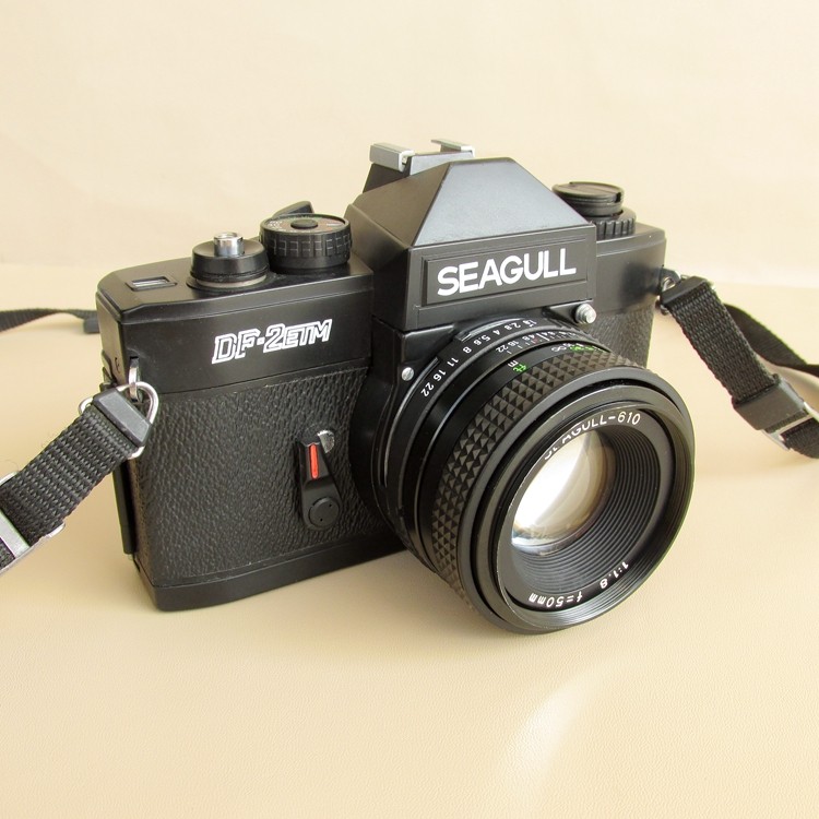 seagull/海鸥 df-2etm单反相机 50mm 1.