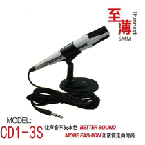 Conference microphone microphone broadcast amplifier fixed voltage power amplifier special moving coil type wired microphone CD1-3S