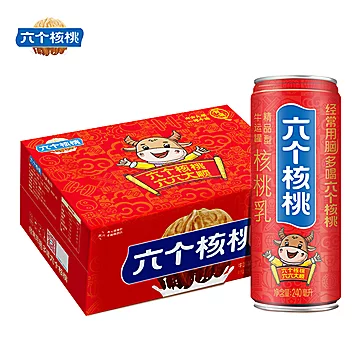 【六个核桃】牛运罐240ml*20罐[20元优惠券]-寻折猪