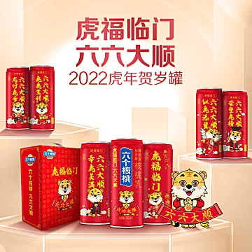 【虎年贺岁款】六个核桃240ml*12罐[20元优惠券]-寻折猪