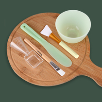 Silicone mask bowl and brush set 2-piece face mask stick mixing stick film adjustment stick Makeup beauty tool