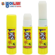 South Korea Imports Solid Gum Students High Viscosity Transparent Glue Children Handmade Rubber Stick Strong Force Glue No Formaldehyde Paste Glue