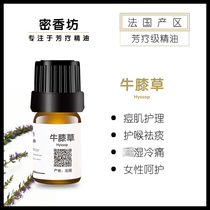 French highland hyssop unilateral essential oil divine vanilla menstrual problems asthma smooth respiratory care 5ML