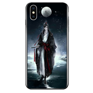 魔道祖师手机壳苹果iPhone7/8plus防摔x保护套6sp软壳6s玻璃壳夜光苹果男oppor15/r11splusivox21 20P小米