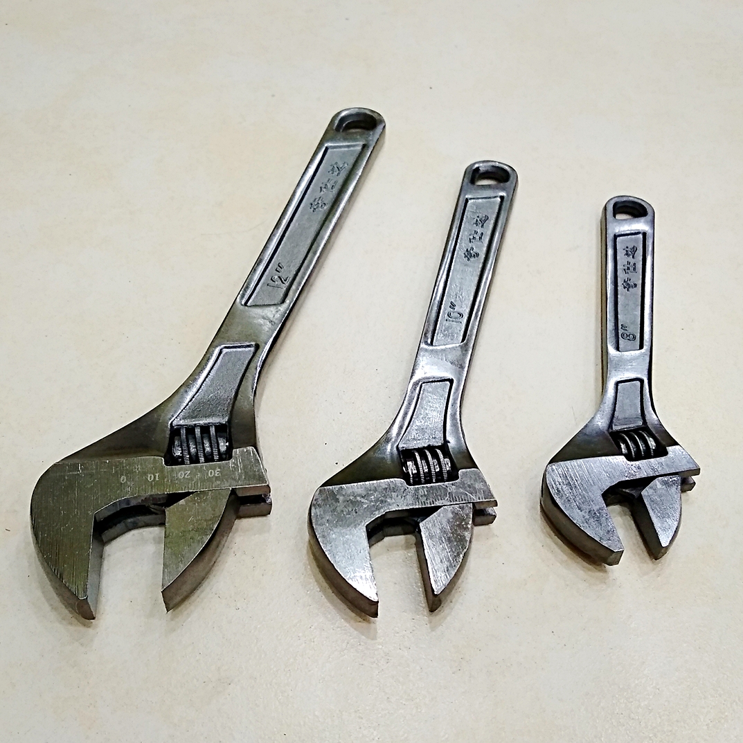 高档活动扳手6/8寸/10/12/15寸活板子活口扳手工具活络扳手扳子 广州