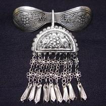 Chinese style hairpin national handmade hair accessories Miao silver headdress hair accessories a set can be purchased in a single piece