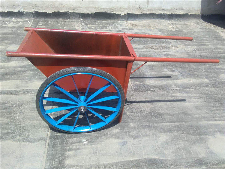 包邮垃圾车灰斗车人力手推车翻斗车砂浆车劳动车实心轮建筑工地车