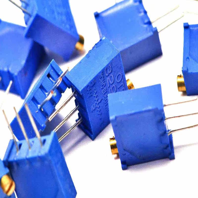 高清 多圈精密可调电阻 3296w电位器 10k欧(103)