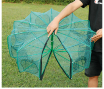 Shrimp Cage Fishing Nets Fish Nets Thickened Lobster Ground Nets Fishing Deities Special Folded Fish Cage Shrimp Nets Catch Yellow Eel Cage