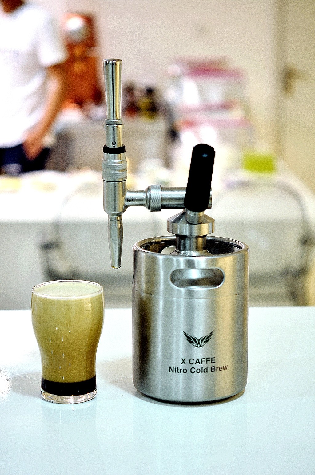 进口 nitro cold brew 氮气咖啡机 星巴克氮气冷泡咖啡壶冷萃冰萃