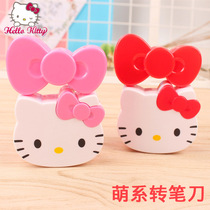 Pencil sharpener Pencil sharpener Cute Hello Kitty pencil sharpener Primary school girl creative pencil sharpener Pencil sharpener Stationery prize