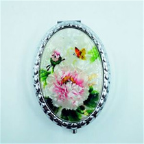 Korean folk mirror folding mirror shell mirror makeup mirror Korean Crafts gift gift souvenir