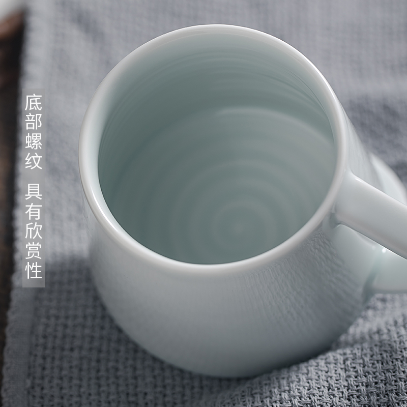 Cloud hill operation manual cup of jingdezhen ceramic mugs creative glass office to send the cup a cups