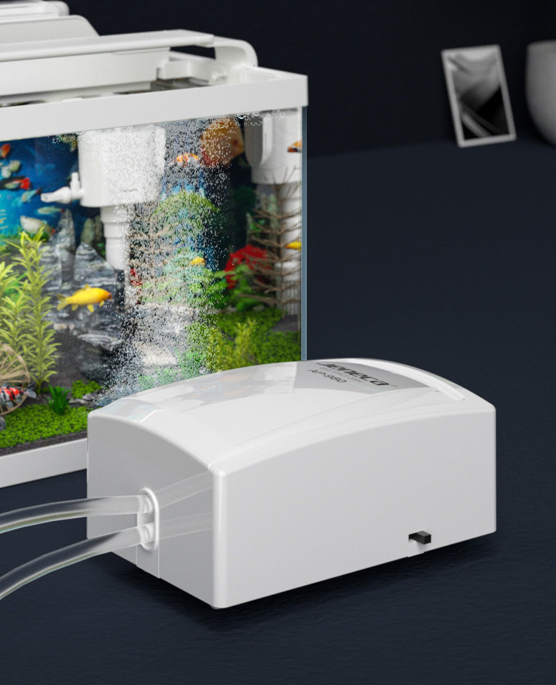 养鱼氧气泵鱼缸增氧器小型气泵家用静音打氧充氧机增氧机增氧泵