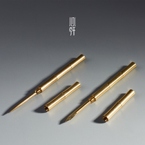 Fine copper tea needle Puer Tea Needle tool tea knife black tea cone kung fu tea set tea ceremony accessories