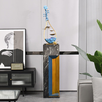 Flowing Water Pendulum circulates aquatic property with light extravagance and luxurious floor living room Xuanguan Hotel office Property and transportation roll out