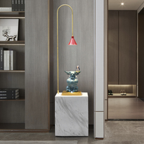 Large Light Lavish Sofa Side Flowing Water Swing Piece Floor Lamp Genguan Adornment Modern Fountain Waterscape of the wind wheel