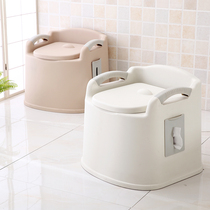 Elderly toilet Home Portable Adults Seniors Squat Toilet Change Sitting Room Deodorant Pregnant pregnant woman can move the toilet