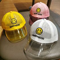 Summer childrens tennis hat boy baseball cap girl sun hat sun hat cool hat full mesh cap children duck tongue cap