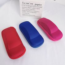 Childrens car glasses case cartoon car model children sunglasses box cute zipper bag toy box