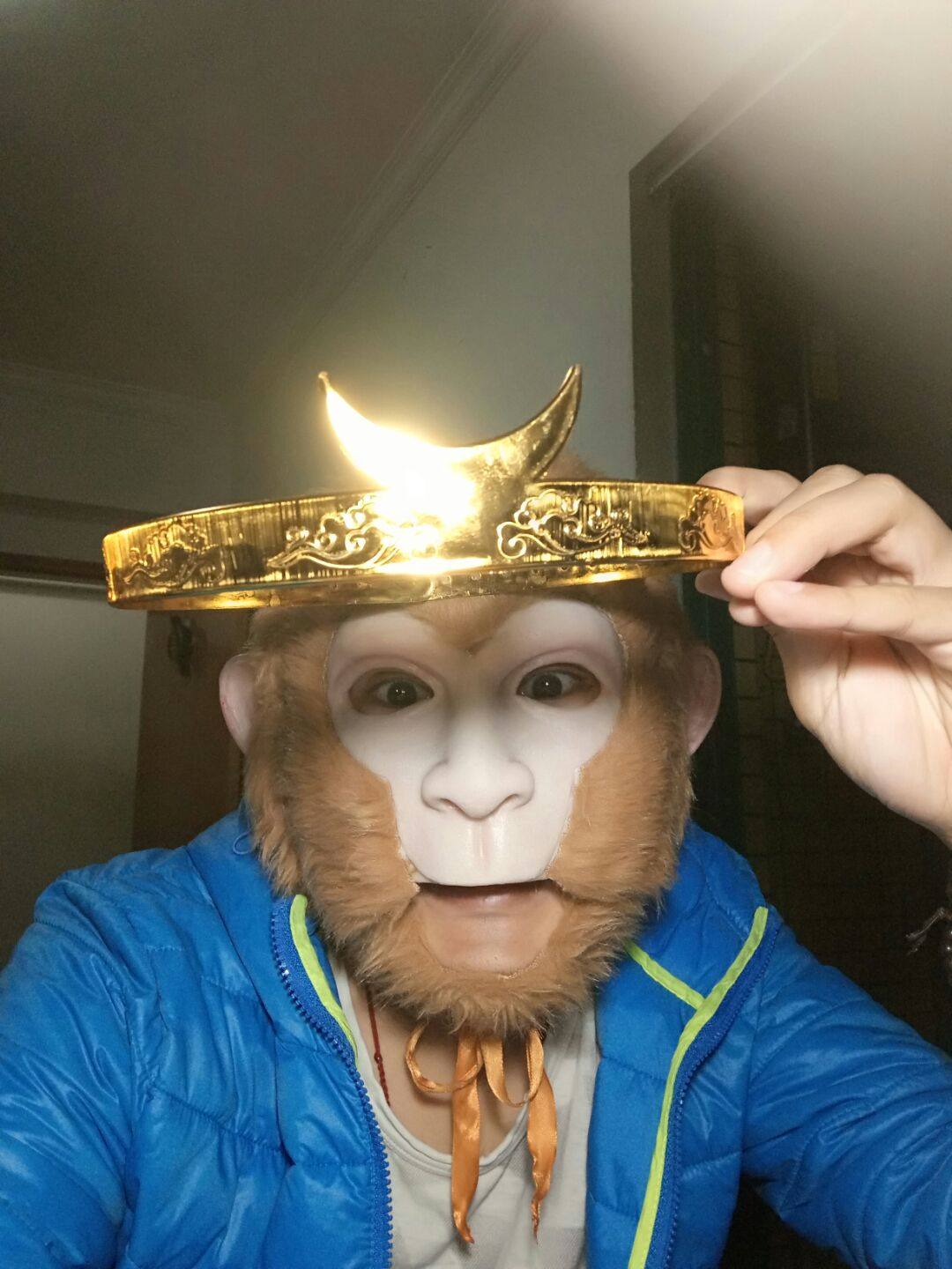 孙悟空紧箍咒头箍头饰发箍大话西游 至尊宝发箍孙悟空头饰金箍咒_双氙