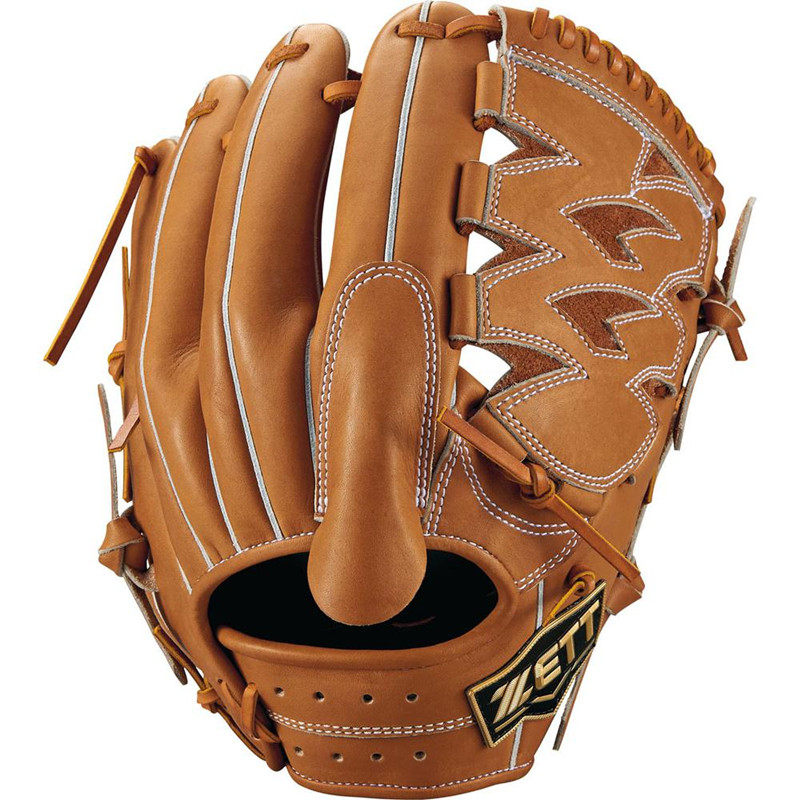 日本ZETT棒球手套BPGB12211 右投手用成人硬式接球手套