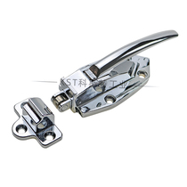 Cantonese handle lock flat lock drying box lock cold storage door lock oven lock industrial bumper lock handle lock