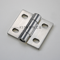 Removable 304 stainless steel precision casting flat hinge flat hole fastening Industrial heavy equipment hinge bearing high weight