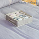 Storage box desktop storage box dustproof folding underwear box storage box dormitory storage storage box clearance Storage box desktop storage box dustproof folding underwear box storage box dormitory storage storage box clearance